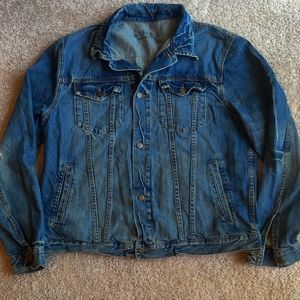 GAP XL Denim Jean Jacket with metal buttons.